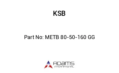 METB 80-50-160 GG