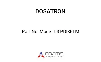 Model D3 PDI861M