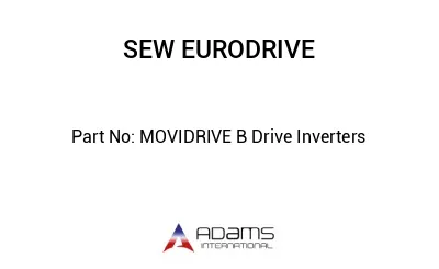 MOVIDRIVE B Drive Inverters