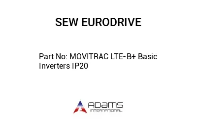 MOVITRAC LTE-B+ Basic Inverters IP20