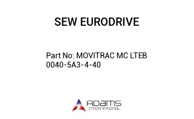 MOVITRAC MC LTEB 0040-5A3-4-40