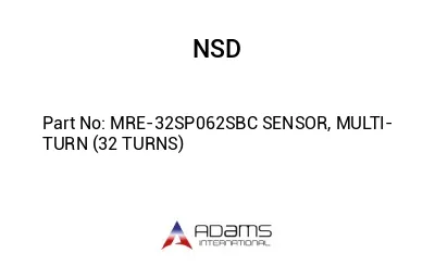 MRE-32SP062SBC SENSOR, MULTI-TURN (32 TURNS)