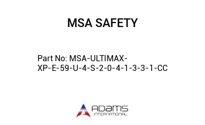 MSA-ULTIMAX-XP-E-59-U-4-S-2-0-4-1-3-3-1-CC