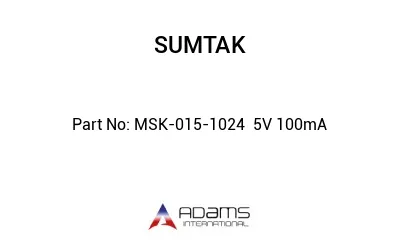 MSK-015-1024  5V 100mA