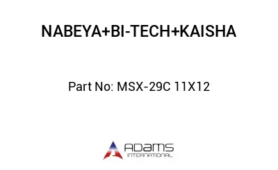MSX-29C 11X12