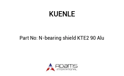 N-bearing shield KTE2 90 Alu