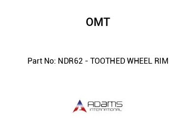 NDR62 - TOOTHED WHEEL RIM