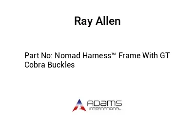 Nomad Harness™ Frame With GT Cobra Buckles