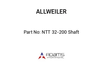 NTT 32-200 Shaft