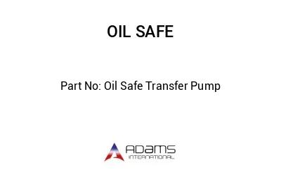 Oil Safe Transfer Pump