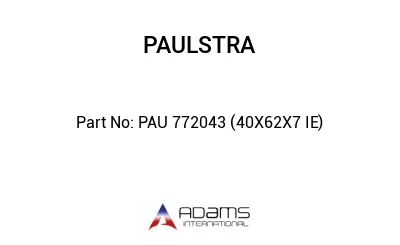 PAU 772043 (40X62X7 IE)