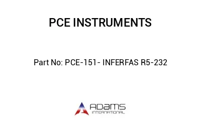 PCE-151- INFERFAS R5-232