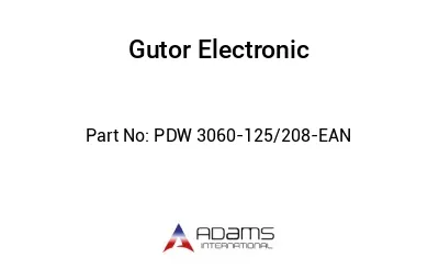 PDW 3060-125/208-EAN