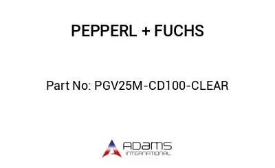 PGV25M-CD100-CLEAR