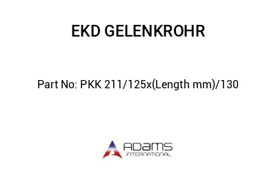 PKK 211/125x(Length mm)/130