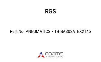 PNEUMATICS - TB BAS02ATEX2145