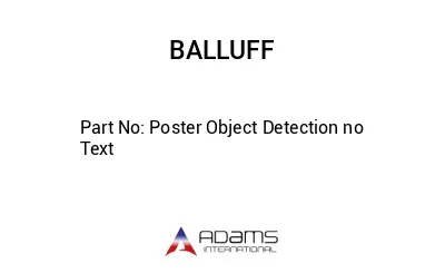 Poster Object Detection no Text									
