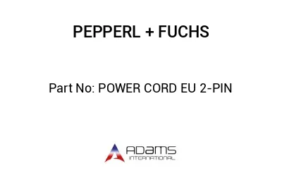 POWER CORD EU 2-PIN