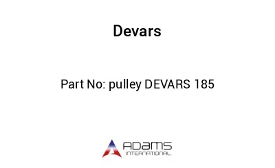 pulley DEVARS 185