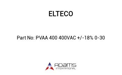 PVAA 400 400VAC +/-18% 0-30