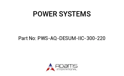 PWS-AQ-DESUM-IIC-300-220