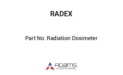 Radiation Dosimeter
