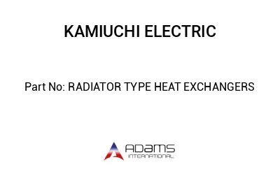 RADIATOR TYPE HEAT EXCHANGERS