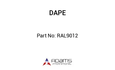 RAL9012