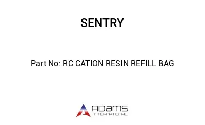 RC CATION RESIN REFILL BAG
