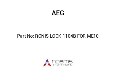 RONIS LOCK 1104B FOR ME10
