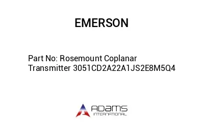 Rosemount Coplanar Transmitter 3051CD2A22A1JS2E8M5Q4
