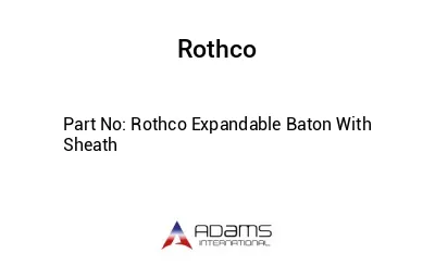 Rothco Expandable Baton With Sheath