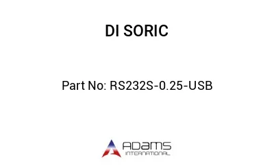 RS232S-0.25-USB