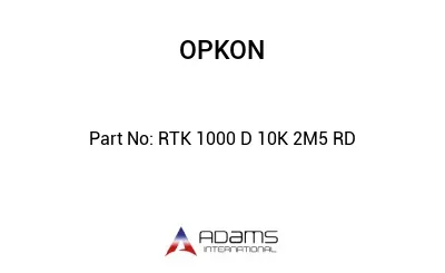 RTK 1000 D 10K 2M5 RD