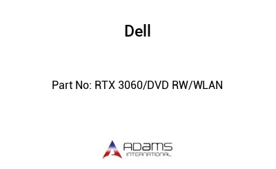 RTX 3060/DVD RW/WLAN 