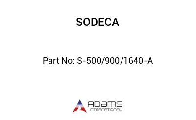 S-500/900/1640-A
