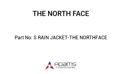S RAIN JACKET-THE NORTHFACE