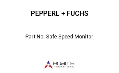 Safe Speed Monitor