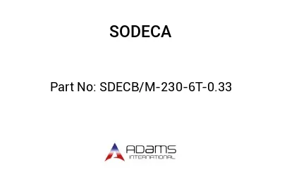 SDECB/M-230-6T-0.33