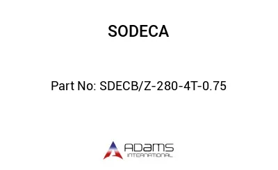 SDECB/Z-280-4T-0.75