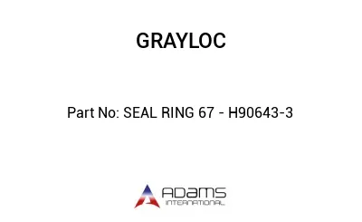 SEAL RING 67 - H90643-3