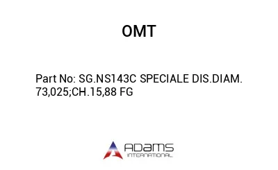SG.NS143C SPECIALE DIS.DIAM. 73,025;CH.15,88 FG