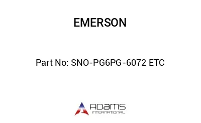 SNO-PG6PG-6072 ETC