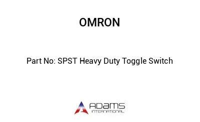 SPST Heavy Duty Toggle Switch