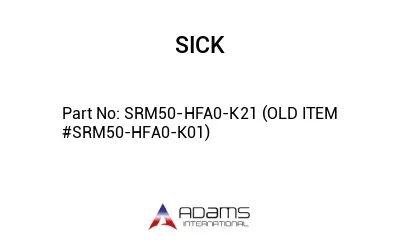SRM50-HFA0-K21 (OLD ITEM #SRM50-HFA0-K01)