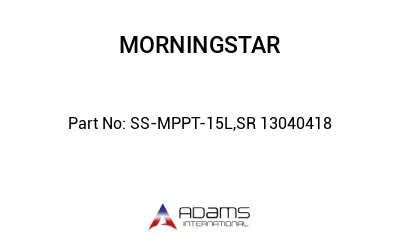 SS-MPPT-15L,SR 13040418
