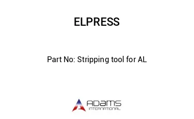 Stripping tool for AL