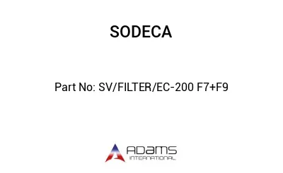 SV/FILTER/EC-200 F7+F9