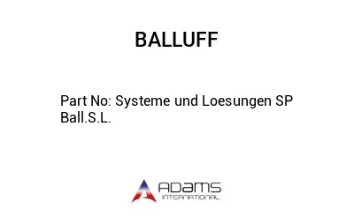 Systeme und Loesungen SP Ball.S.L.									