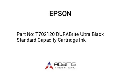 T702120 DURABrite Ultra Black Standard Capacity Cartridge Ink